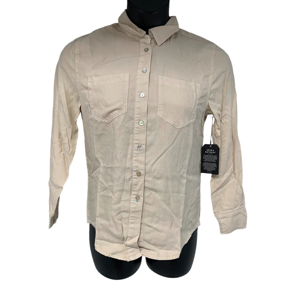 Serra Retreat Malibu Bluffs Denim Shirt w/ Elastic Cuff - Regular